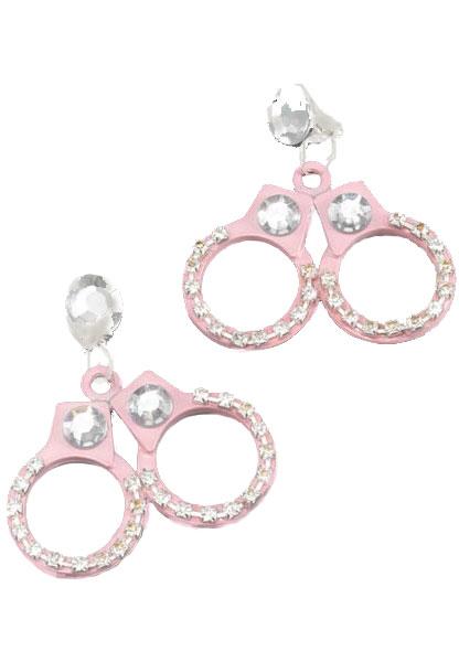 Pinkie Police Earrings