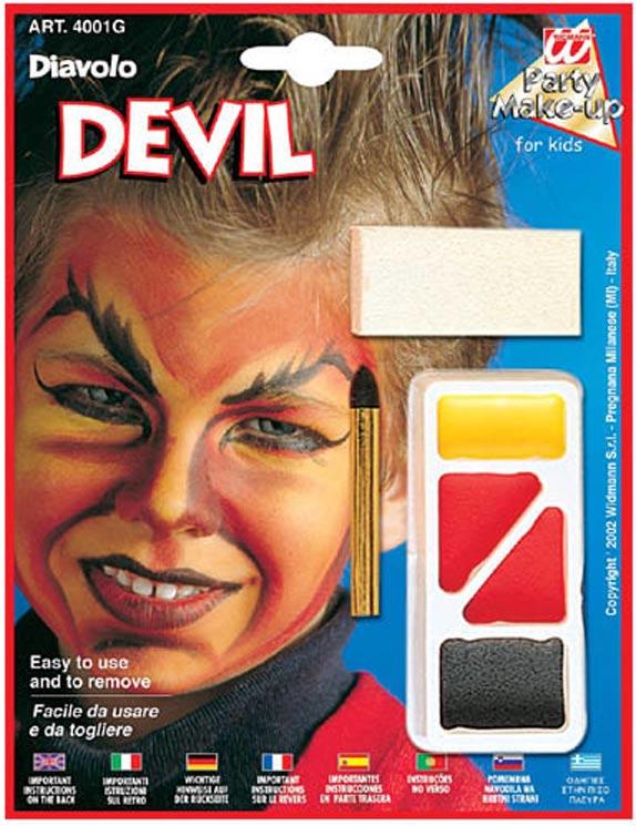Devil Makeup Kit by Widmann 4001G available here at Karnival Costumes online Halloween party shop