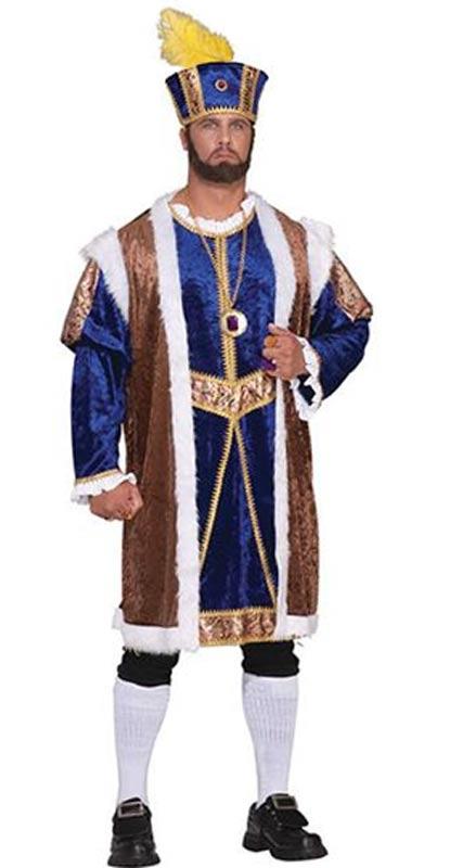Henry VIII Fancy Dress Costume for Adults available from Karnival Costumes
