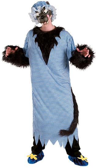 Big Bad Wolf Gents Fancy Dress Costume