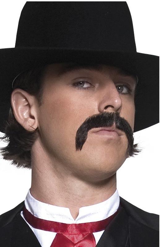 Western Gambler Moustache - Authentic