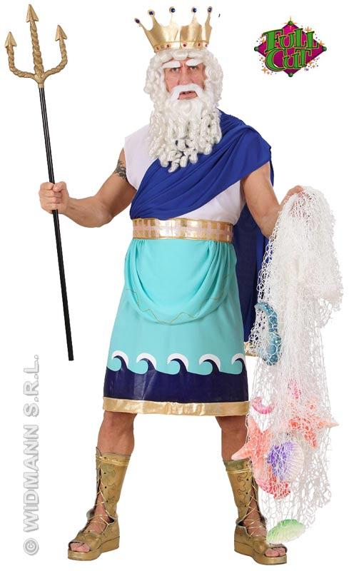 Poseidon Fancy Dress Costume - Full Cut