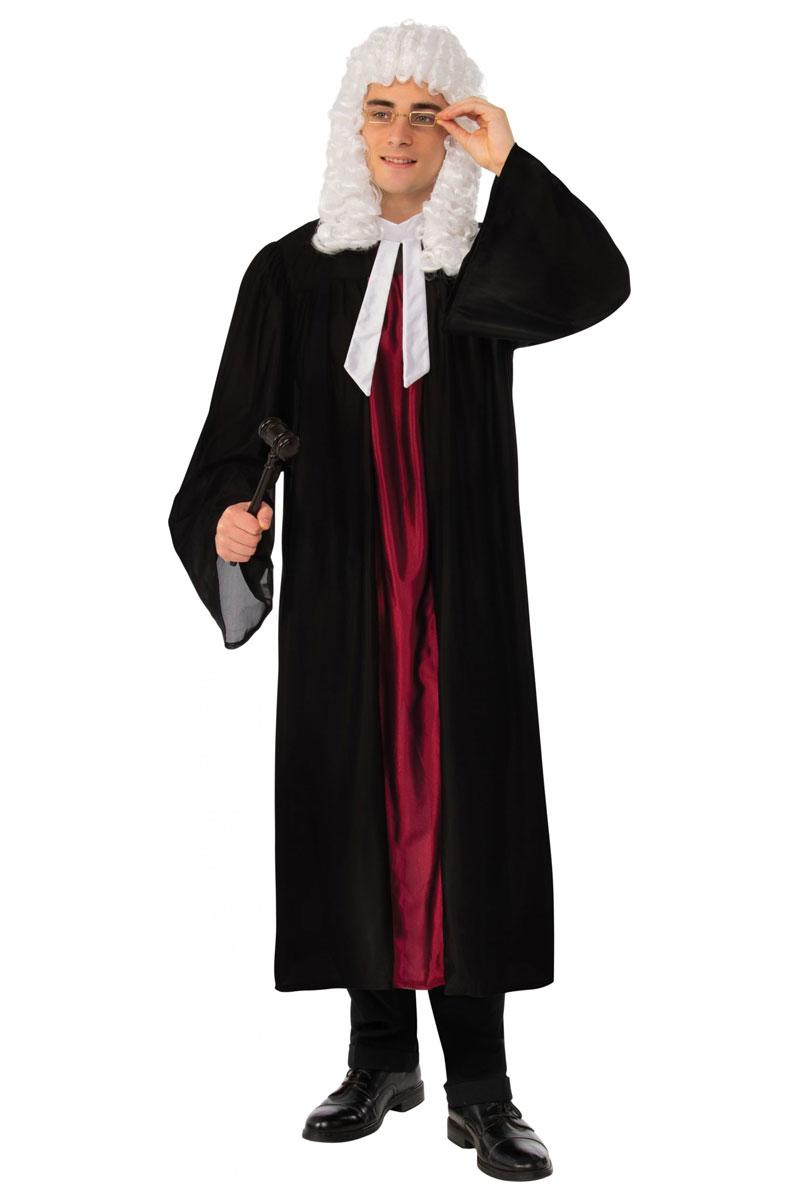 Judge's Gown Fancy Dress Costume by Bristole Novelties AC223 available here at Karnival Costumes online party shop