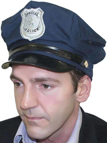 Police Cap - Deluxe Fabric