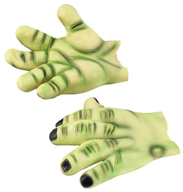 Giant Green Vinyl Hands
