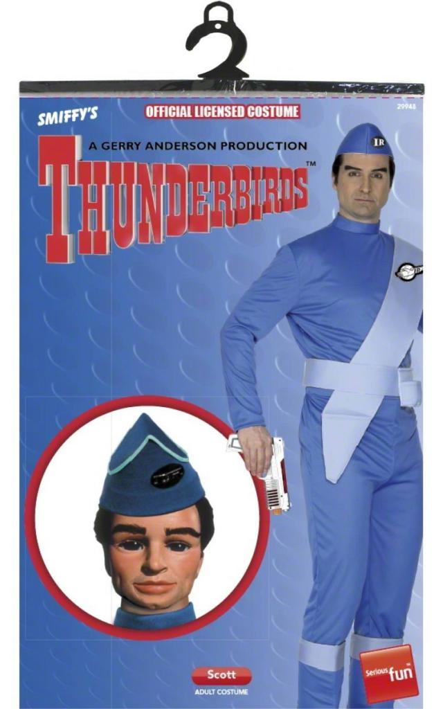Thunderbirdsâ„¢ Scott Tracey Fancy Dress Costume - Packaging