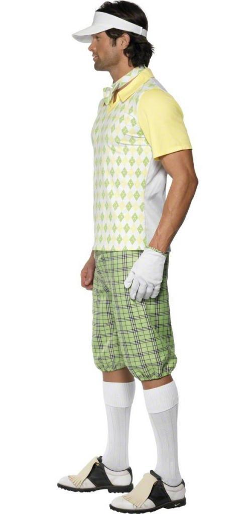 Adult Gone Golfing Fancy Dress Costume - Side View
