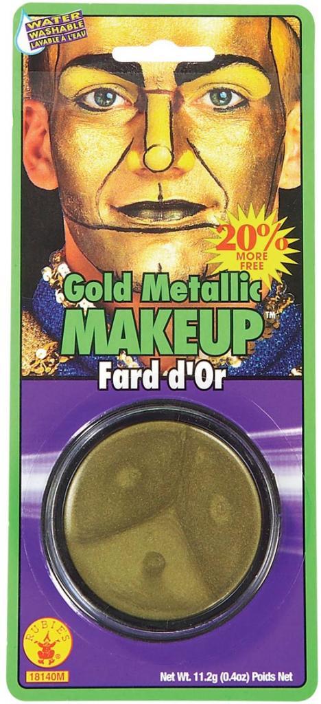 Grease Paint Makeup - Metallic Gold