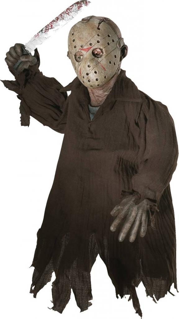 Friday the 13th Jason Voorhees Hanging Decoration by Rubies 6257 available here at Karnival Costumes online party shop