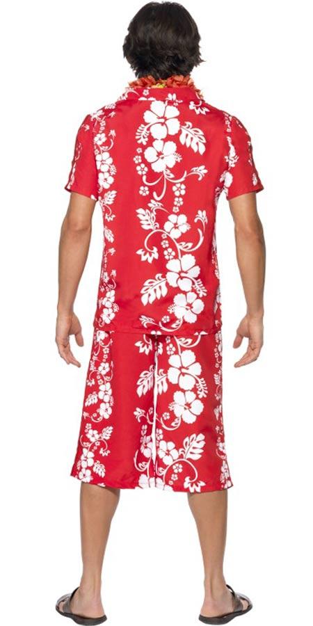 Hawaiian Hunk - Shirt and Shorts - Rear View
