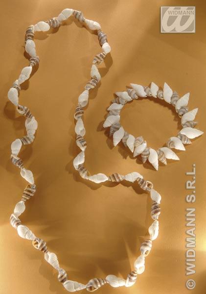 Real Shell Necklace and Bracelet