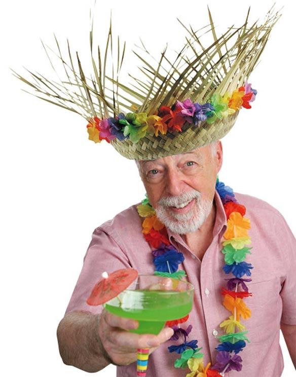 Hawaiian Straw Hat by Palmer Agencies 5815 available here at Karnival Costumes online party shop