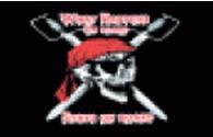 What Happens on Board Stays On Board Pirate Flag 5ft x 3ft PF95B available here at Karnival Costumes online party shop