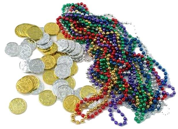 Pirate Treasure Loot - Duobloons and Beads