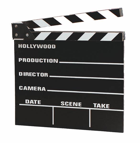 Hollywood Clapper Board - Just like the Movies