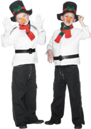 Affordable children's snowman fancy dress costume by Smiffys 23715 available from a huge collection here at Karnival Costumes online Christmas party shop