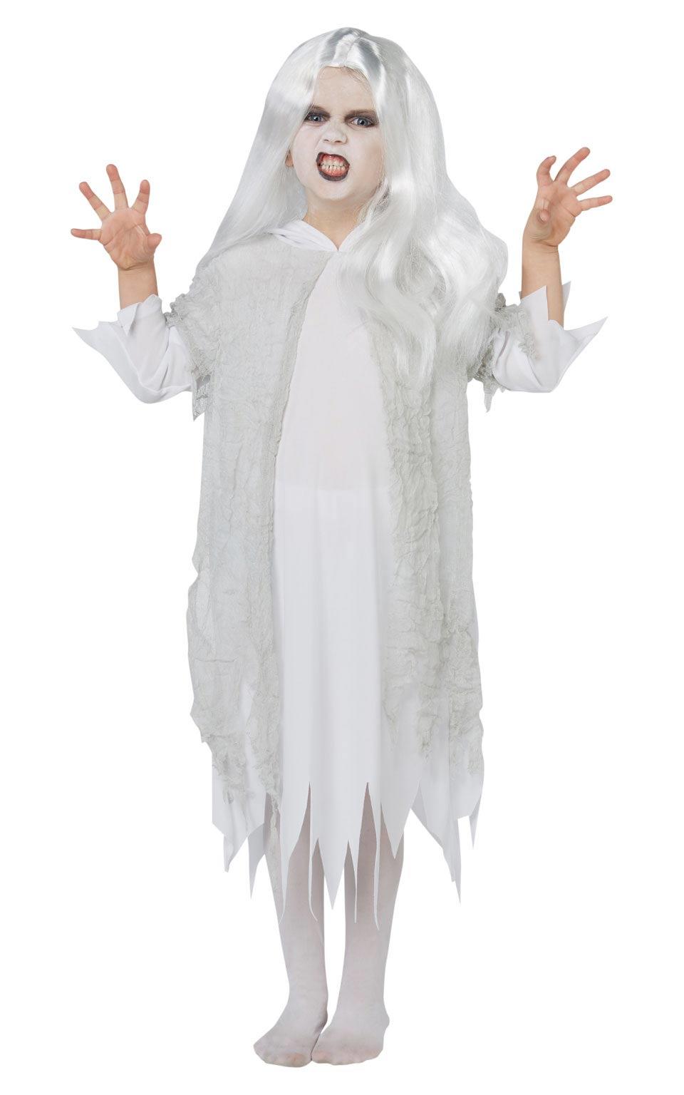 Children's Ghostly Spirit Halloween Fancy Dress Costume by Rubies 630700 available here at Karnival Costumes online party shop