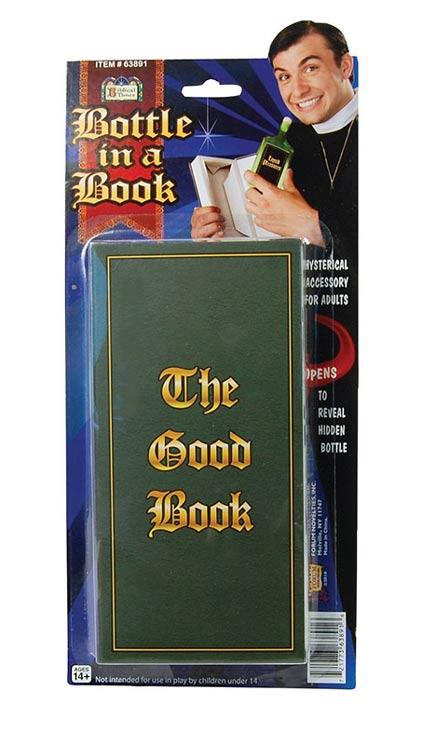 The Good Book with Hidden Bottle by Forum Novelties and available here at Karnival Costumes online party shop