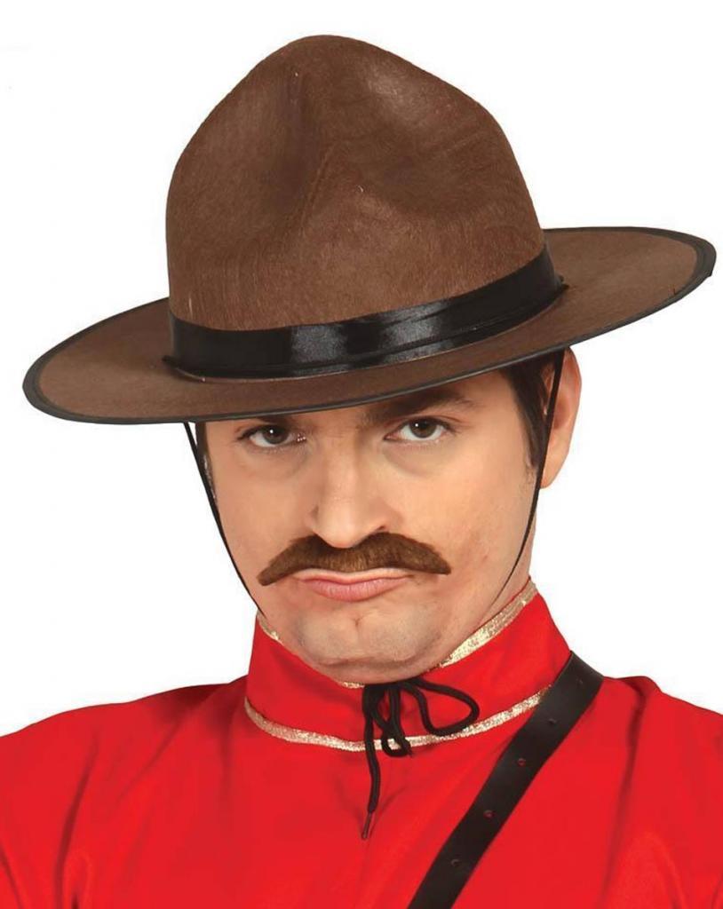 Canadian Mountie Hat by Guicha available from Karnival Costumes online party shop