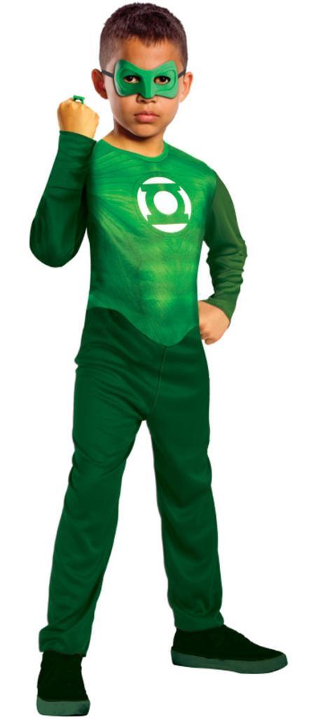 Green Lantern Superhero Fancy Dress Costume for children from Karnival Costumes