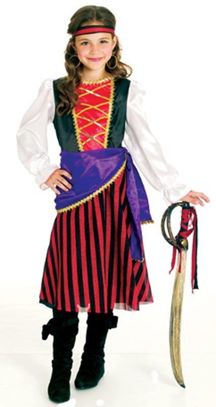 Pirate Maiden Costume - Pirate Costumes - Kids Fancy Dress