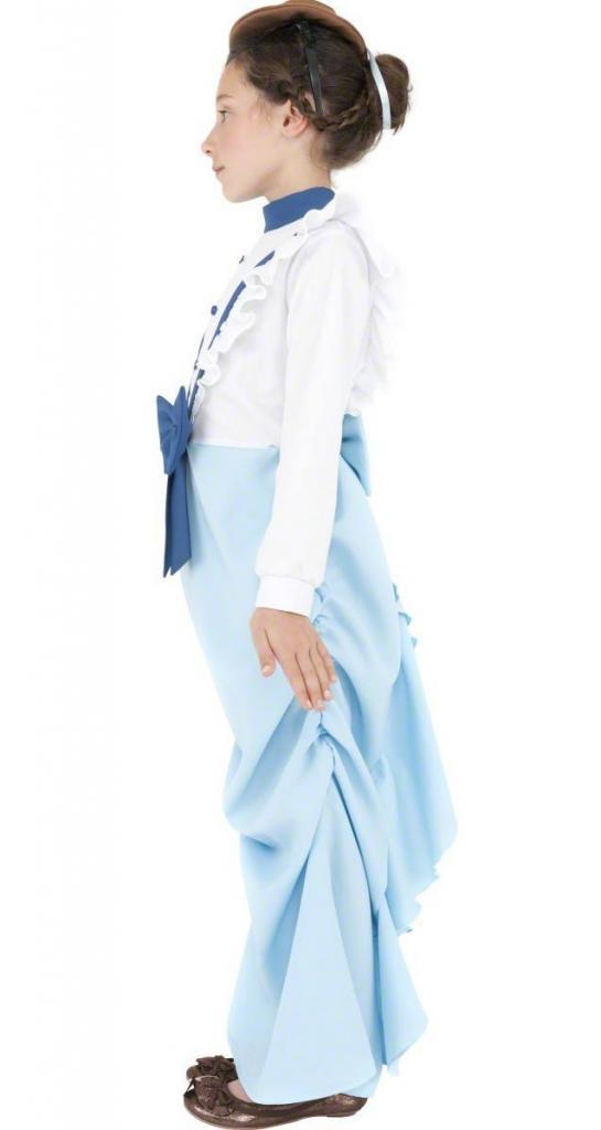 Victorian Costume - Childrens Fancy Dress - Historical Costumes - Side View