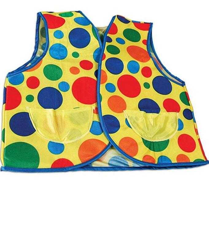 Clown's Bright Coloured Waistcoat by Bristol Novelties BA789 Forum Novelties 59454 available here at Karnival Costumes online party shop