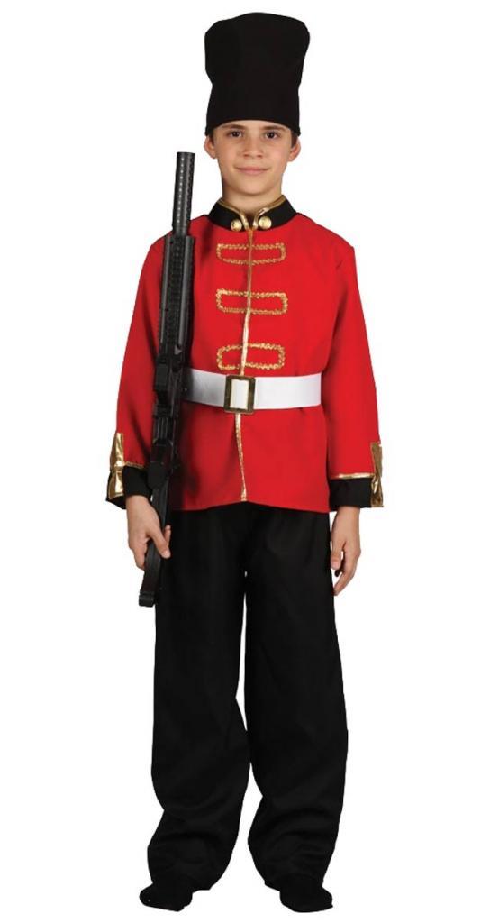 Boy's Royal Guardsman/ Coldstream Guard or Palace Guard fancy dress costume by Wicked EB-4046 available here at Karnival Costumes online party shop