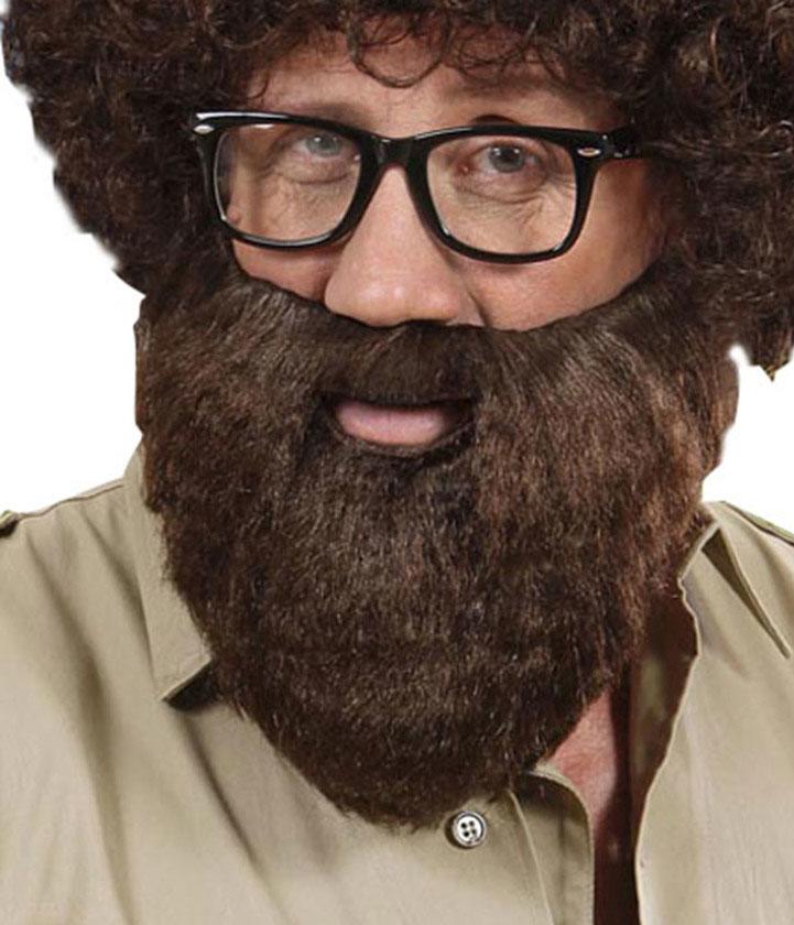 Brown Character Beard and Moustache by Widmann 0780M available here at Karnival Costumes online party shop