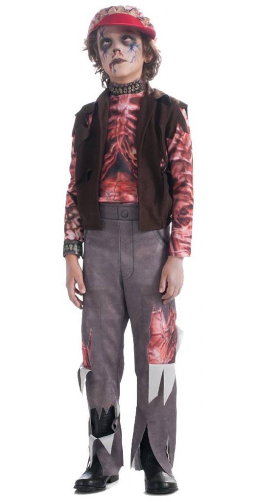 Boy's Zombie Halloween fancy dress costume by Rubies 881385 available here at Karnival Costumes online party shop