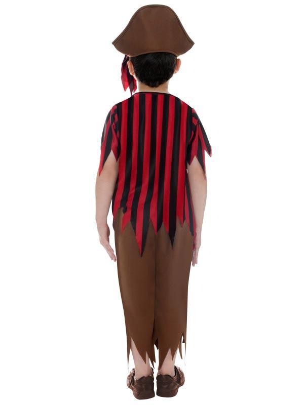 Affordable and cute boy's Pirate fancy dress by Smiffy 38655 available here at Karnival Costumes online party shop