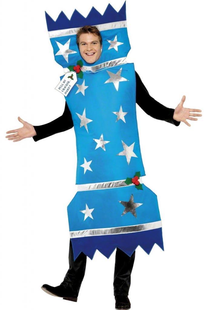 Adult Funny Christmas Cracker costume by Smiffys 28023 by Karnival Costumes online Christmas party shop
