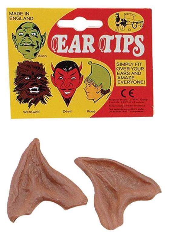 Brown Ear Tips from a collection of fake body parts from Karnival Costumes