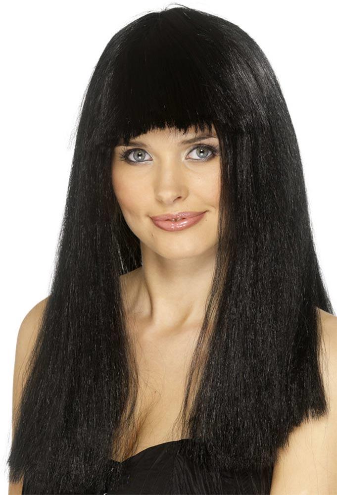 Pageboy Wig for Ladies in Black from a huge collection of dress up wigs from Karnival Costumes