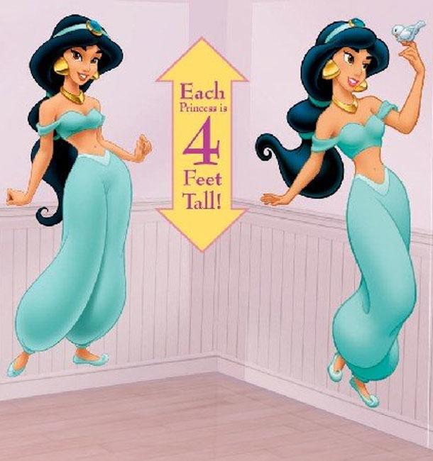 Alternative view of our Princess Jasmine Scene Setter Decorations at Karnival Costumes