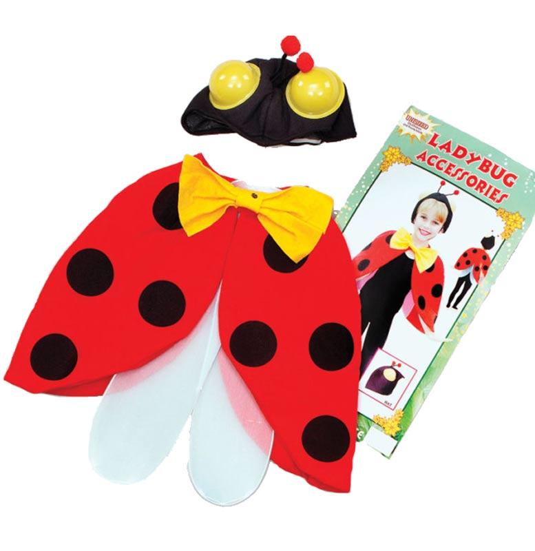 Childrens Instant Ladybird costume from a range of interactive learning outfits at Karnival Costumes your fancy dress specialists
