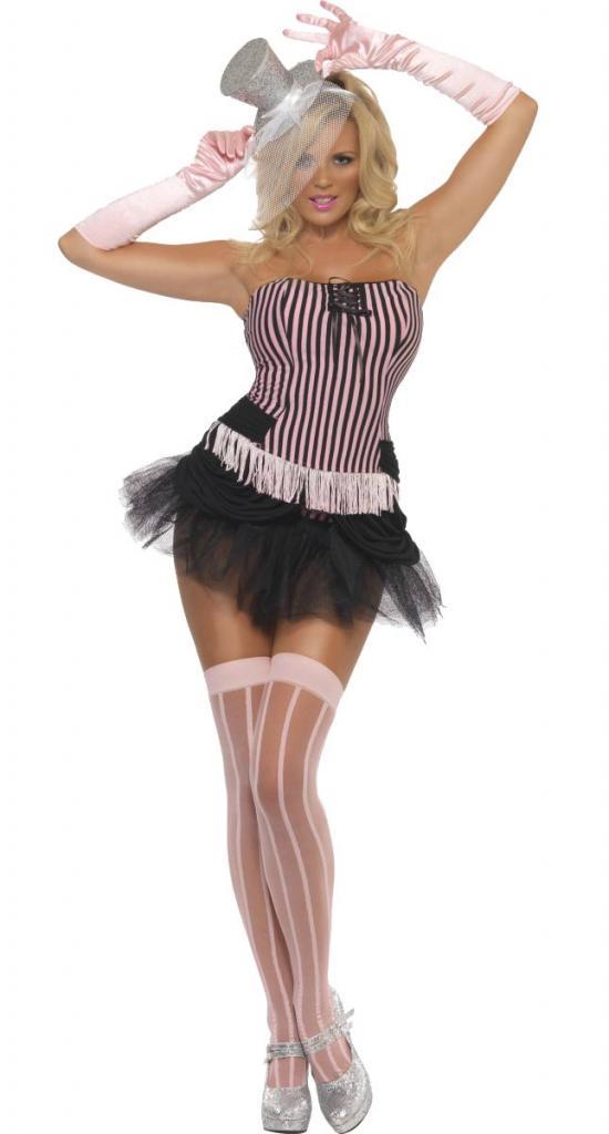 Burlesque Showgirl Fancy Dress Costume by Smiffys 20184 from a collection of fancy dress available here at Karnival Costumes online party shop