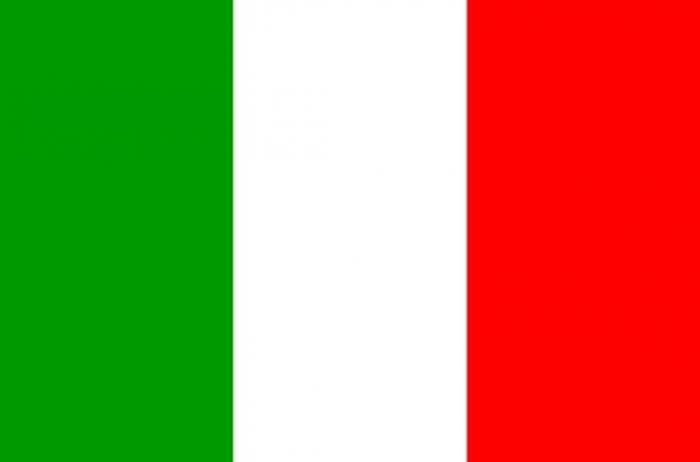 Italian National Flag in Polyester. One of the 32 national teams in the 2014 FIFA World Cup Finals.