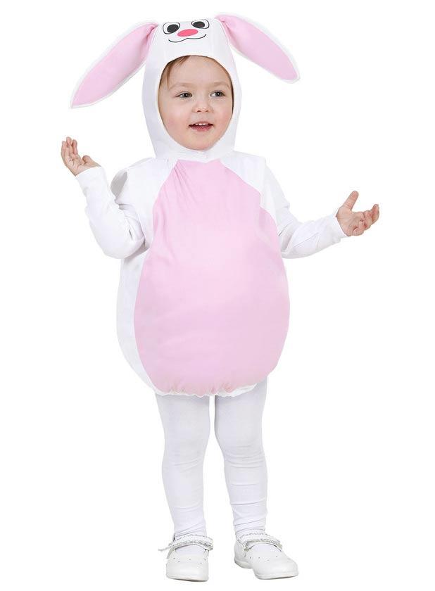 Infant's Cute Bunny Fancy Dress Costume by Widmann 1898B and available from Karnival Costumes online party shop