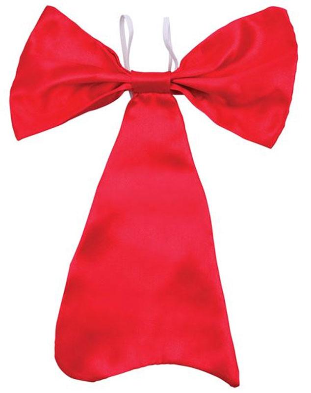 Large Red Bow Tie BA1325 for Dr Seuss Cat in the Hat fancy dress available here at Karnival Costumes online party shop