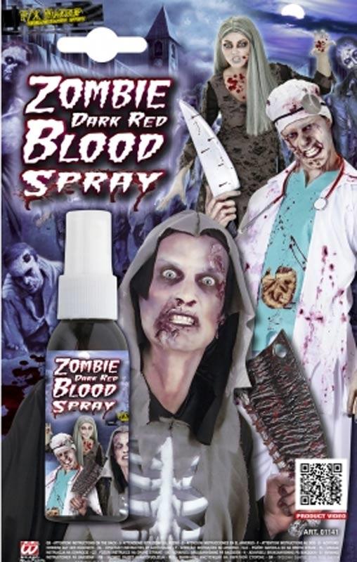 Toxic Red Zombie Blood Spray by Widmann 01141 available from Karnival Costumes