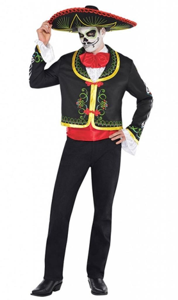 Day of the Dead Men's Costume by Amscan 844403 available from Karnival Costumes