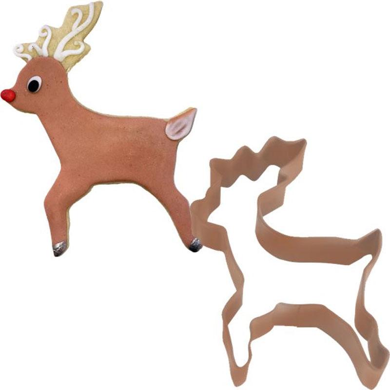 Reindeer Cookie Cutter and decoration idea by Anniversary House K1120Z available here at Karnival Costumes online party shop