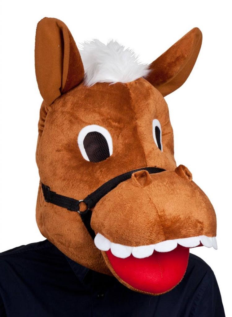 Pantomime Horse Mascot Head by Wicked MH-1283 and available from Karnival Costumes