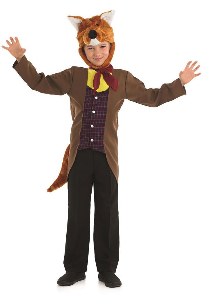 Mr Fox Costume for Boys by Fun Shack 4011 | Bookweek Fancy Dress ...