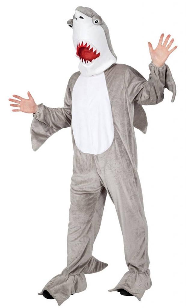 Shark Adult Fancy Dress Costume by Wicked MA-8578 and available in one-size from Karnival Costumes