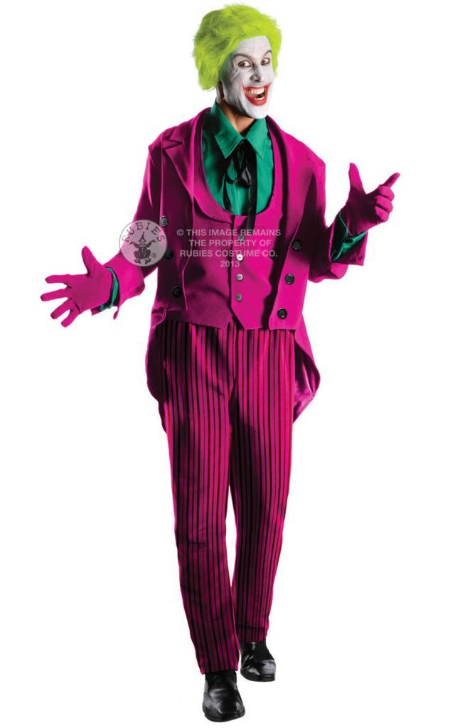 Grand Heritage Joker Super Deluxe Adult Costume by Rubies 887209 in std and xl available from Karnival Costumes