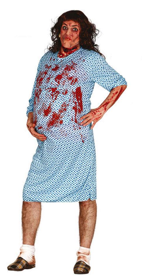 Pregnant Woman with Zombie Baby Costume by Guirca 84302 and available in the UK here at Karnival Costumes online Halloween shop