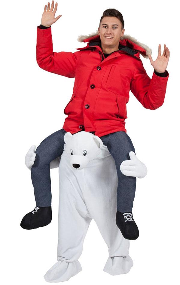 Carry Me Polar Bear Fancy Dress Costume by Wicked MA-8706 and available here at Karnival Costumes online party shop