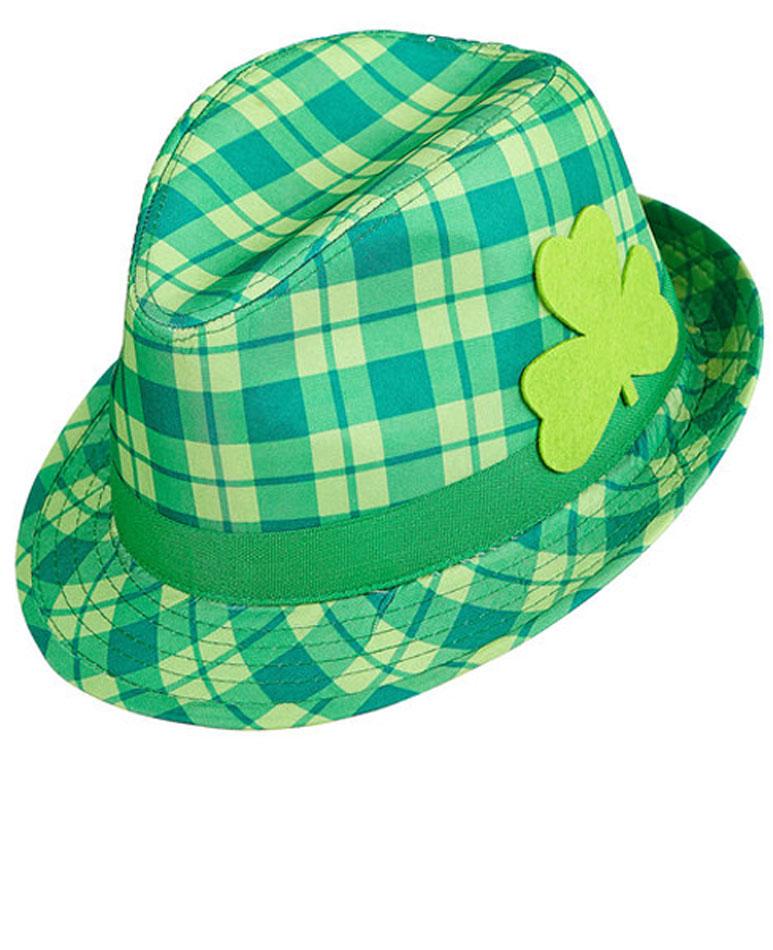St Patrick's Day Fedora Hat by Widmann 14352 available her at Karnival Costumes online party shop